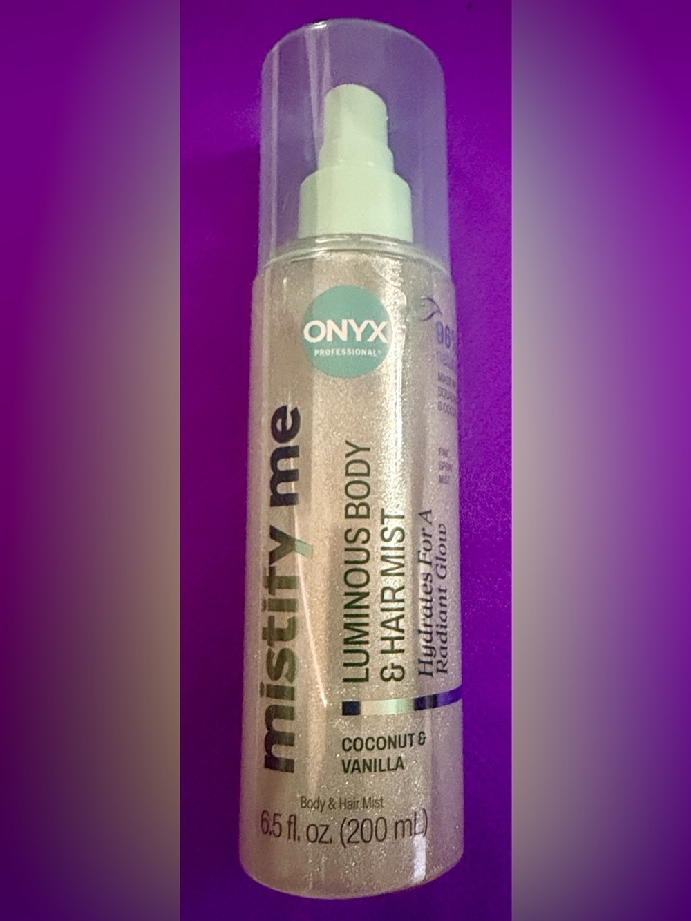 Onyx Mistify Me Luminous Body & Hair Mist — Shimmer